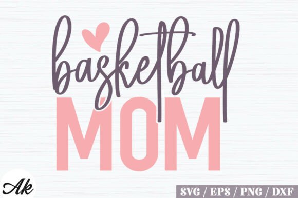 Basketball Mom Retro SVG Design
