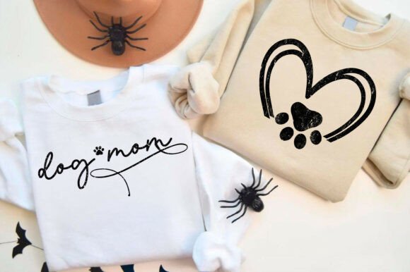 Dog Paws SVG PNG Dog Mom Sleeve SVG PNG