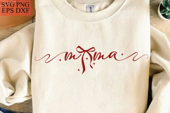 Mama Bow SVG, Mother’s Day SVG, Mom PNG