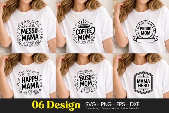 Messy Coffee Busy Mom Quotes SVG PNG: A Designer's Review