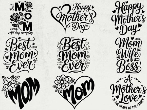 Mom Ever SVG, Mother’s Day Design