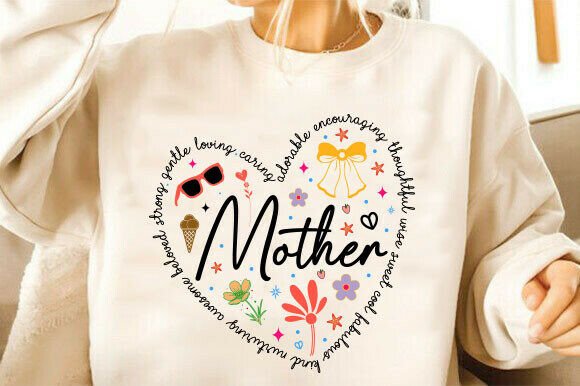 Mothers Day SVG: Mama Heart & Mom Design Review