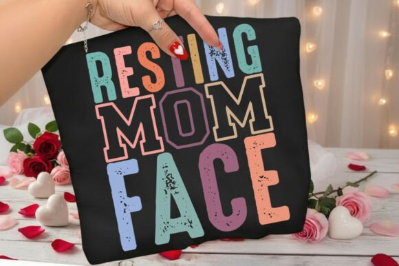 Resting Mom Face SVG PNG Review