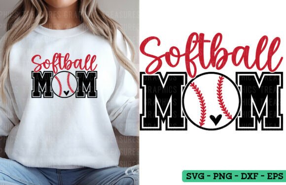 Softball Mom PNG SVG Softball Mama Sport