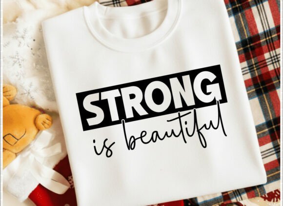 Strong is Beautiful Mom Life SVG