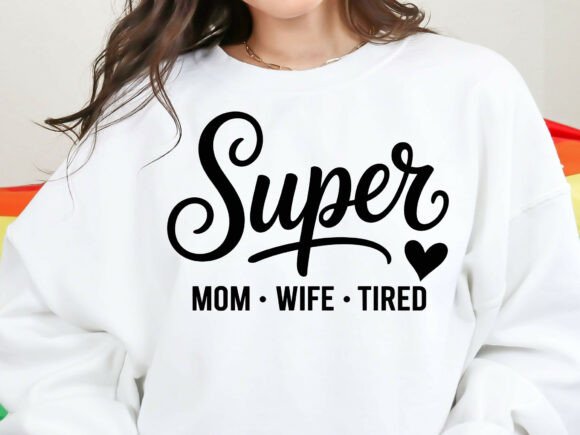 Super Mom. Wife. Tired SVG — Real Embroidery Review