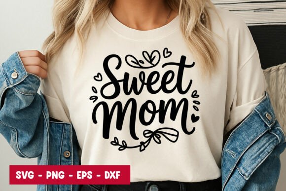 Sweet Mom Typography SVG PNG: Embroidery Review